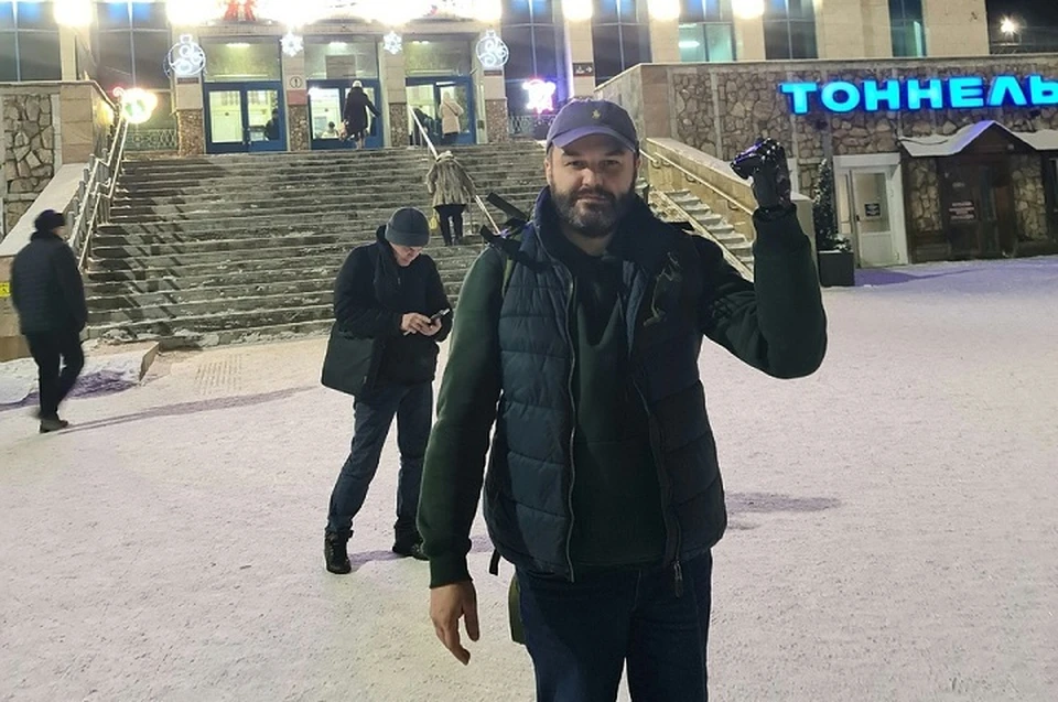 Александр Григоренко приехал в Пермь после ранения и лечения в госпитале. Фото: Страница в соцсети Александра Григоренко.