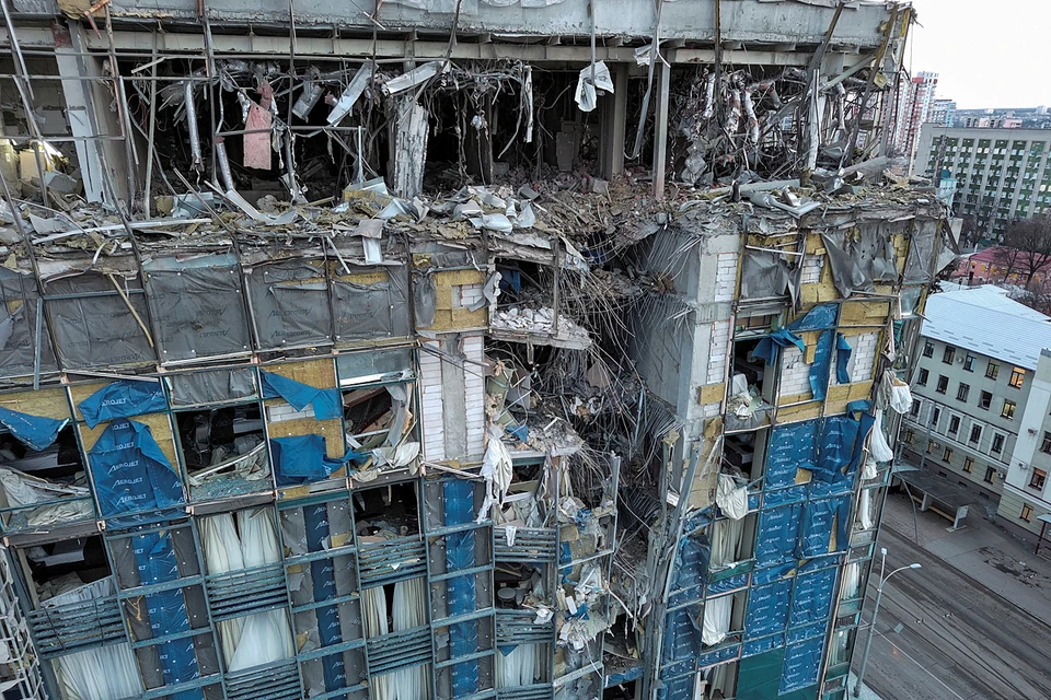 Высокоточным ракетным ударом по бывшему гостиничному комплексу «Харьков Палас» уничтожены представители ГУР и ВСУ