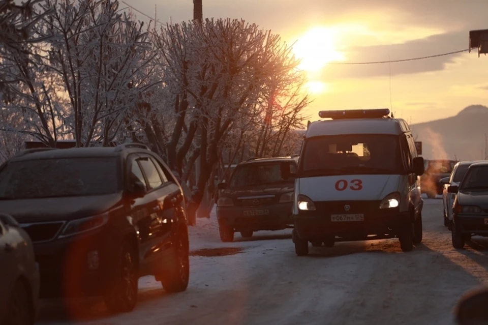 В ДТП пострадали две женщины, их увезли в больницу.