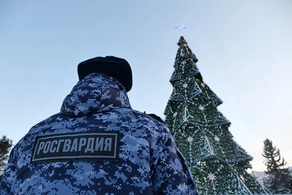 Росгвардейцы из Хабаровска передали в школу ЛНР новогодние подарки