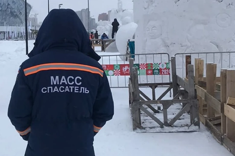 В Новосибирске парень провалился в глубокий овраг у Ботсада. Фото: МАСС.