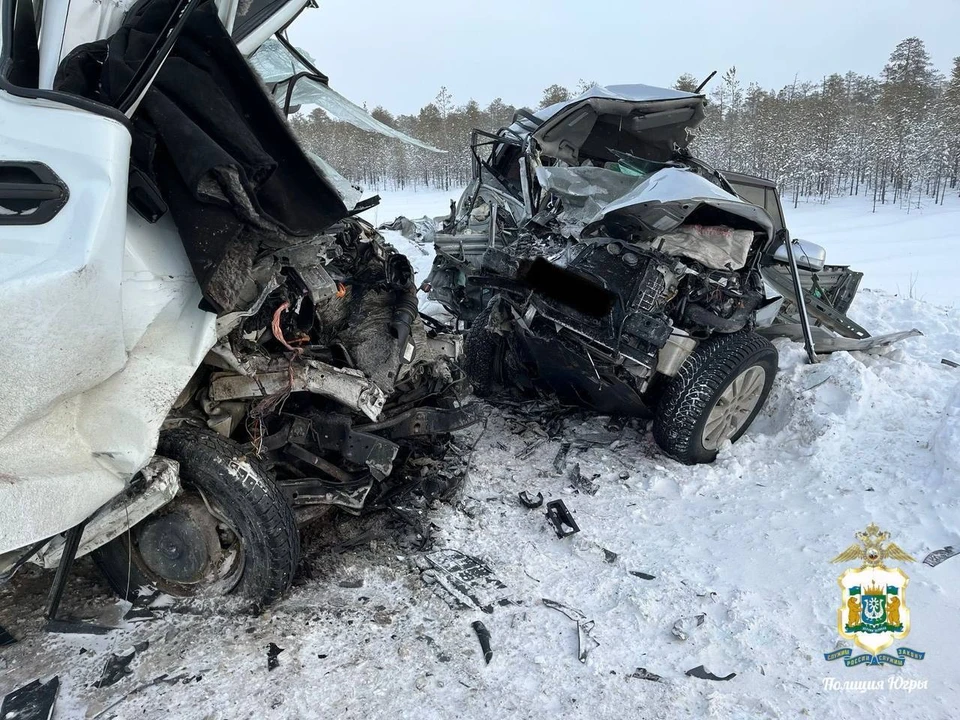 В Сургутском районе молодая пассажирка авто погибла в ДТП. Фото: УМВД России по ХМАО - Югре