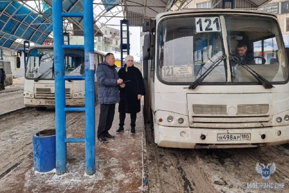 Количество автобусов на данном направлении должны увеличить. Фото: Минтранс ДНР