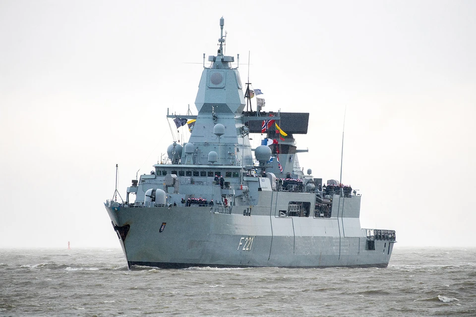 Германия планирует 1 февраля отправить в Красное море фрегат “Гессен”