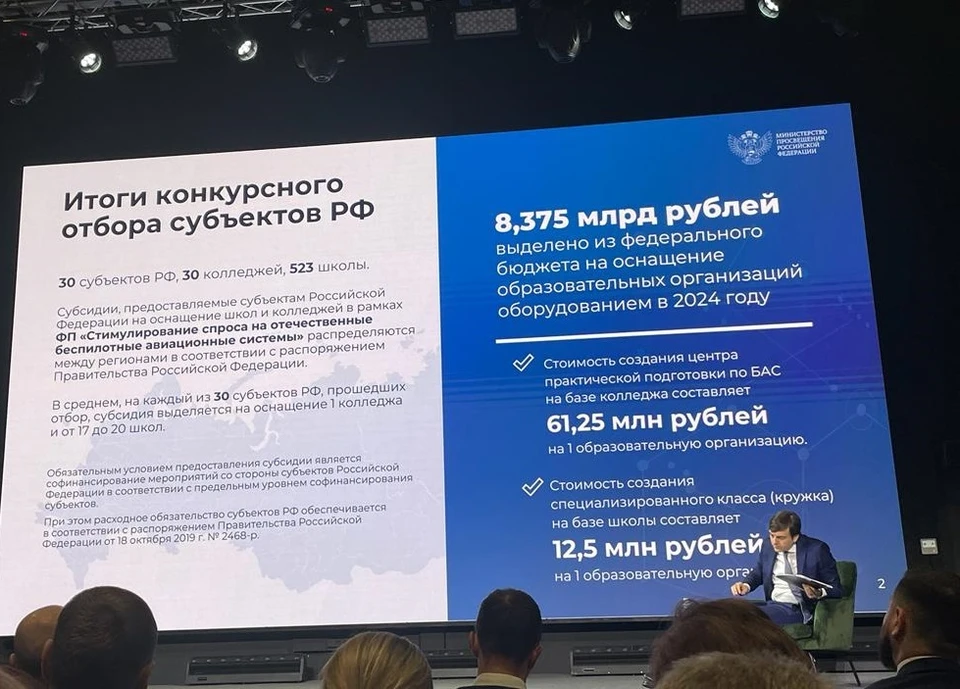 Более 200 млн получит Иркутская область на оснащение для обучения работе с БПЛА