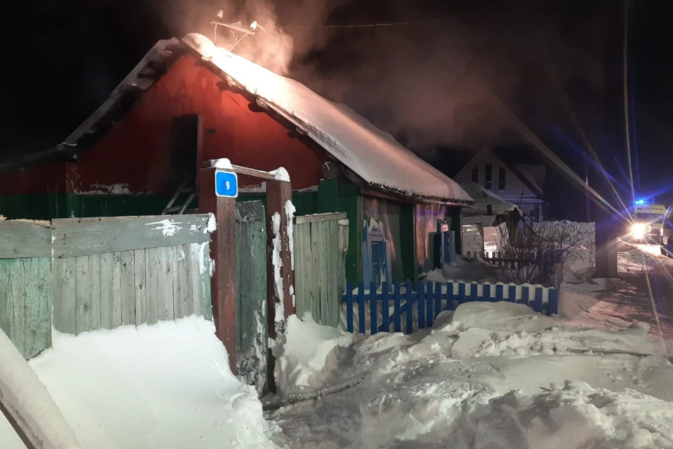 Пенсионерка погибла при пожаре. Фото: Предоставлено отделом МЧС России по Куйбышевскому району