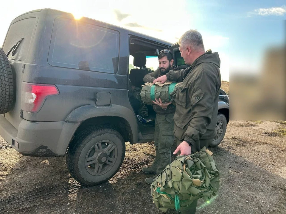 Депутаты доставили помощь бойцам ФОТО: Херсонская областная дума.