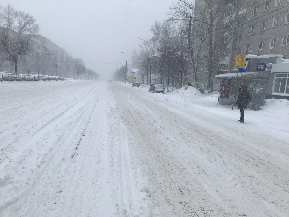 О ликвидации последствий снегопада в Ульяновской области