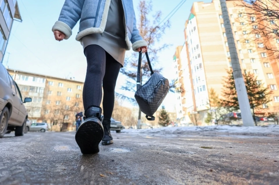 На дорогах возможна гололедица