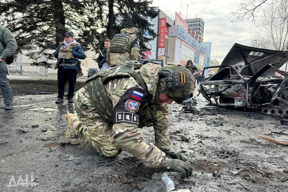 В результате артобстрела ВСУ центра Донецка погибли 3 человека. ФОТО: ДАН