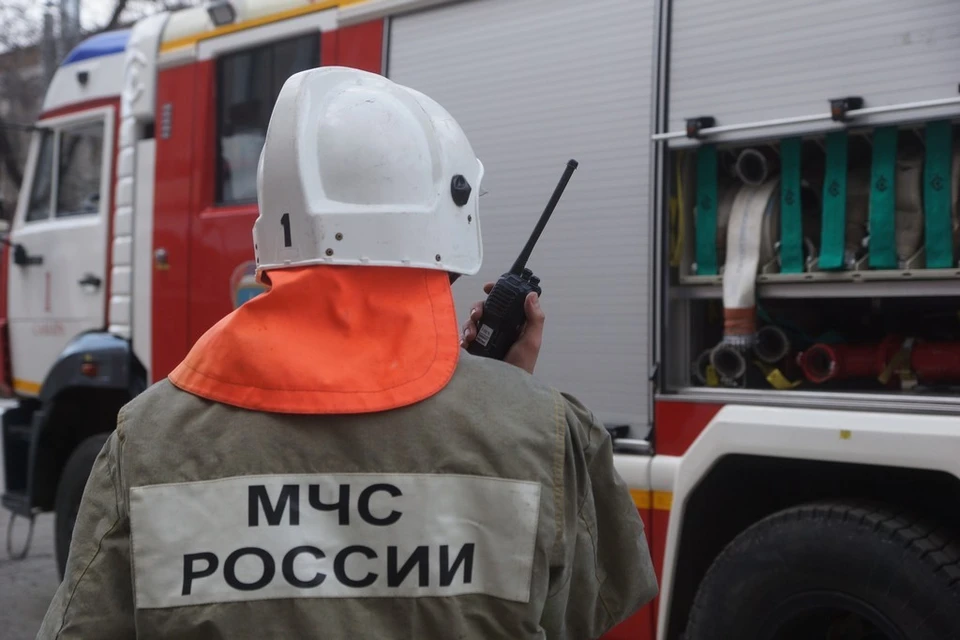 В поселке Старя Майна Ульяновской области во время пожара погиб мужчина