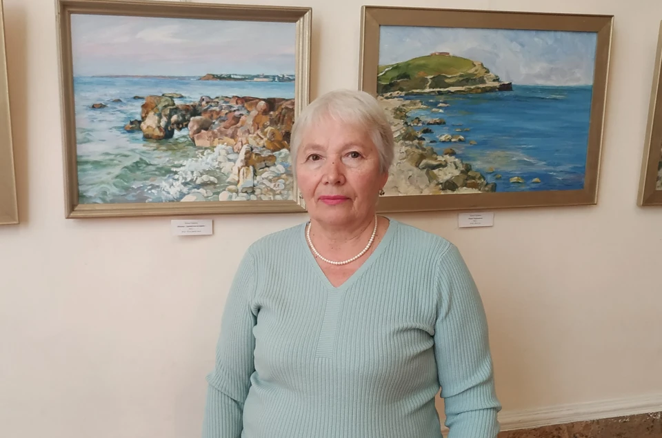 В этом году исполнится 50 лет, как Людмила Люлько живет и творит в Севастополе.