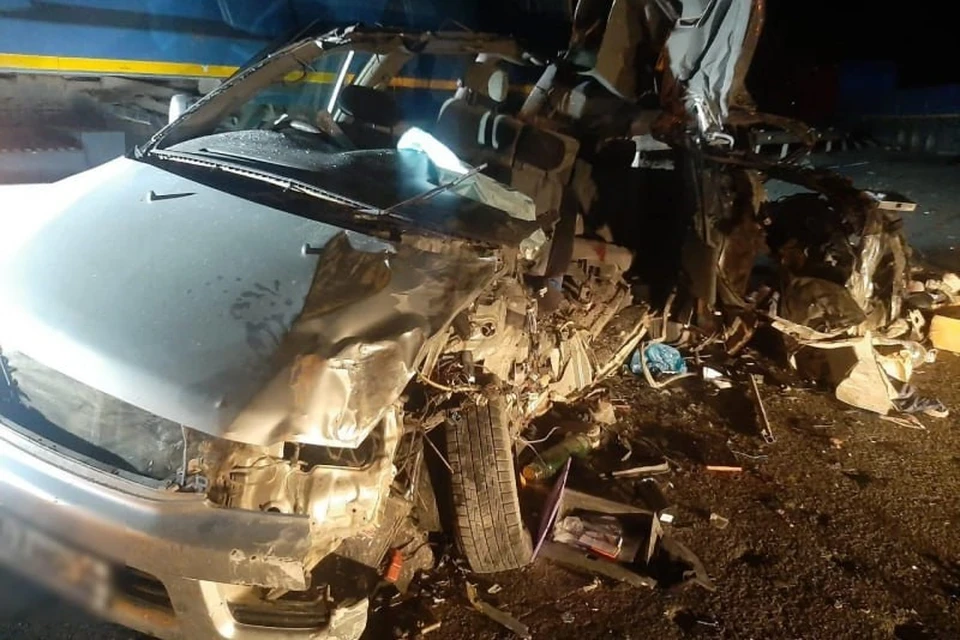 Автомобиль, в котором находились погибшие, ехал из Якутии в Улан-Удэ. Фото: МВД по Амурской области