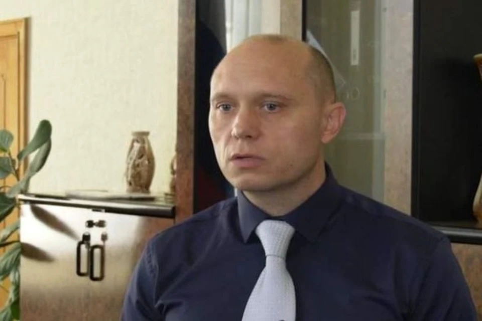 Глава администрации Харьковской области Виталий Ганчев Фото: кадр из видео