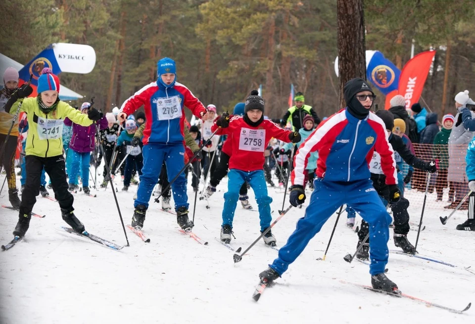 «Лыжня России» проводится в Кузбассе уже 17 раз.