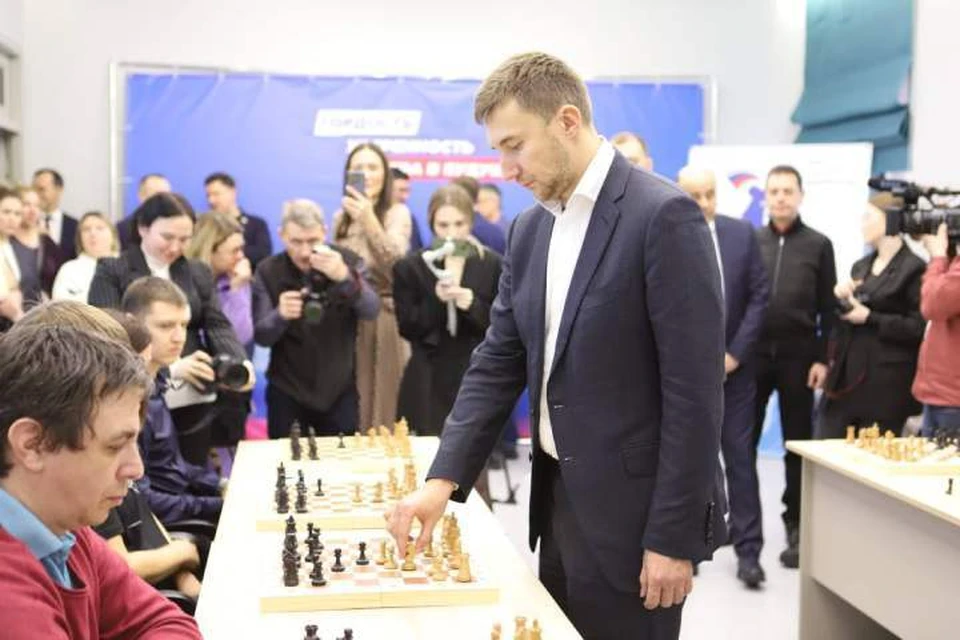 Шахматный клуб Сергея Карякина открыли в Иркутске