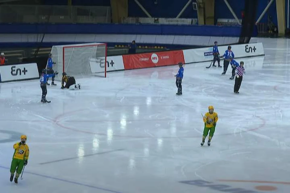 Хоккеисты из Иркутска уступили «Воднику» из Архангельска. Фото: ХК "Байкал-Энергия"