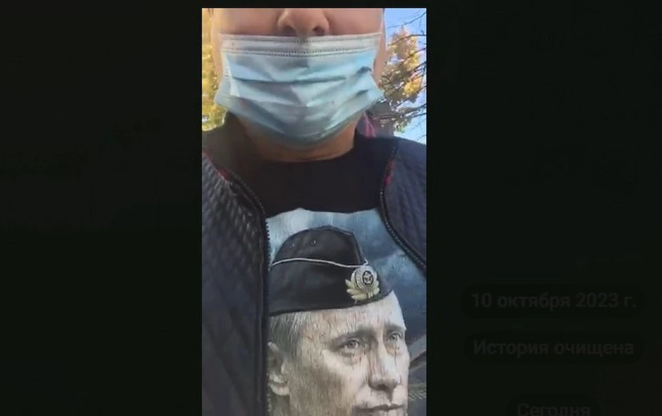 В Бухаресте Федор пришел на избирательный участок в футболке с фотографией Путина.