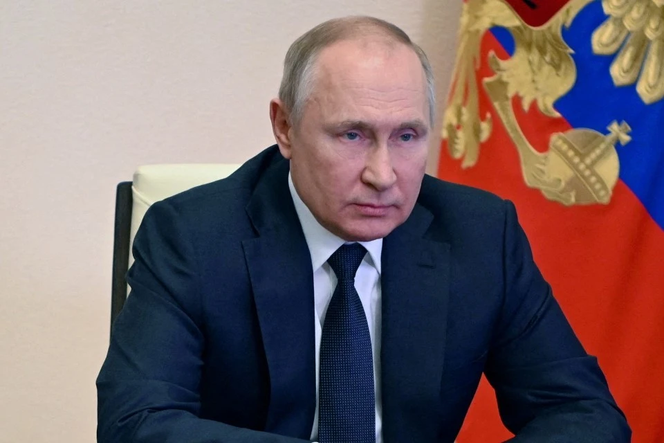 Путин по видеосвязи провёл совещание с членами Совбеза России