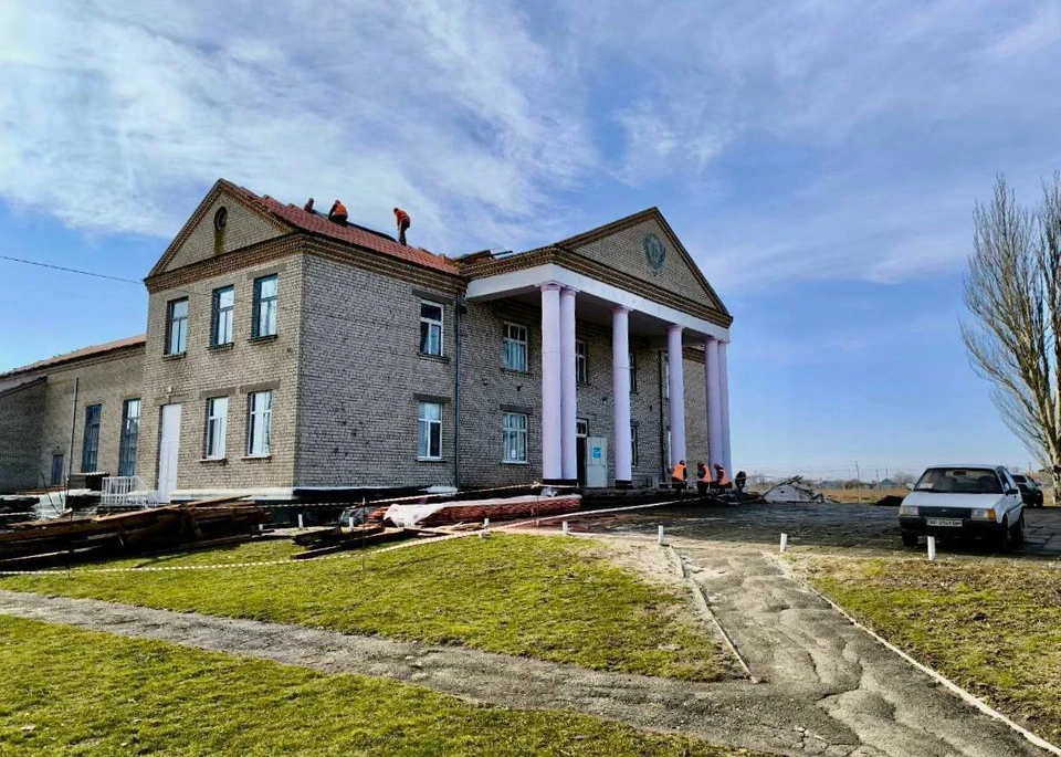 Музей-заповедник "Петергоф" при поддержке министерства культуры РФ займется оснащением Дома культуры в Новоданиловке Запорожской области. ФОТО: Евгений Балицкий