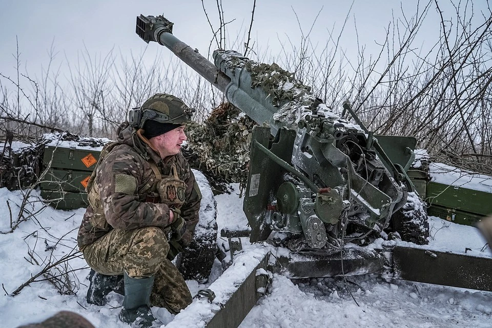 Российские военные поражают цели в зоне СВО