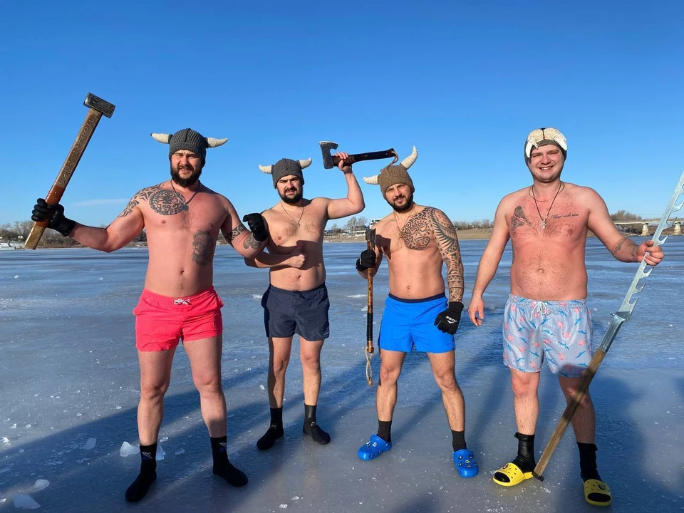 Моржи выйдут на лед катка. Фото: ЦПКиО.