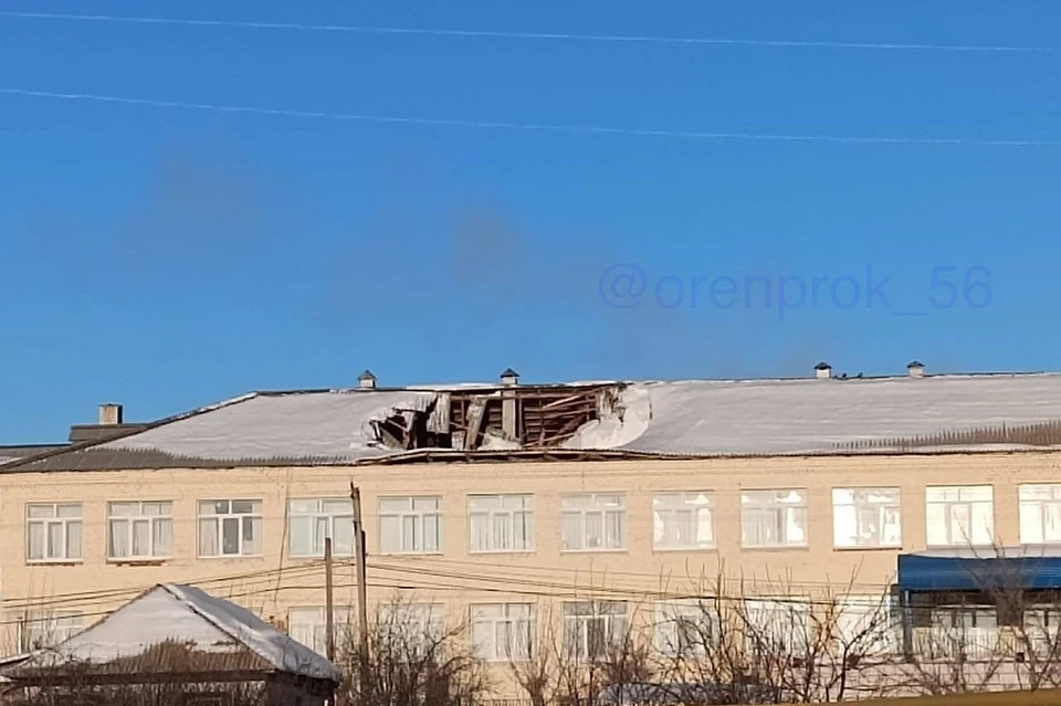 На месте находится прокурор Кваркенского района Александр Нефедов. Фото: прокуратура Оренбургской области
