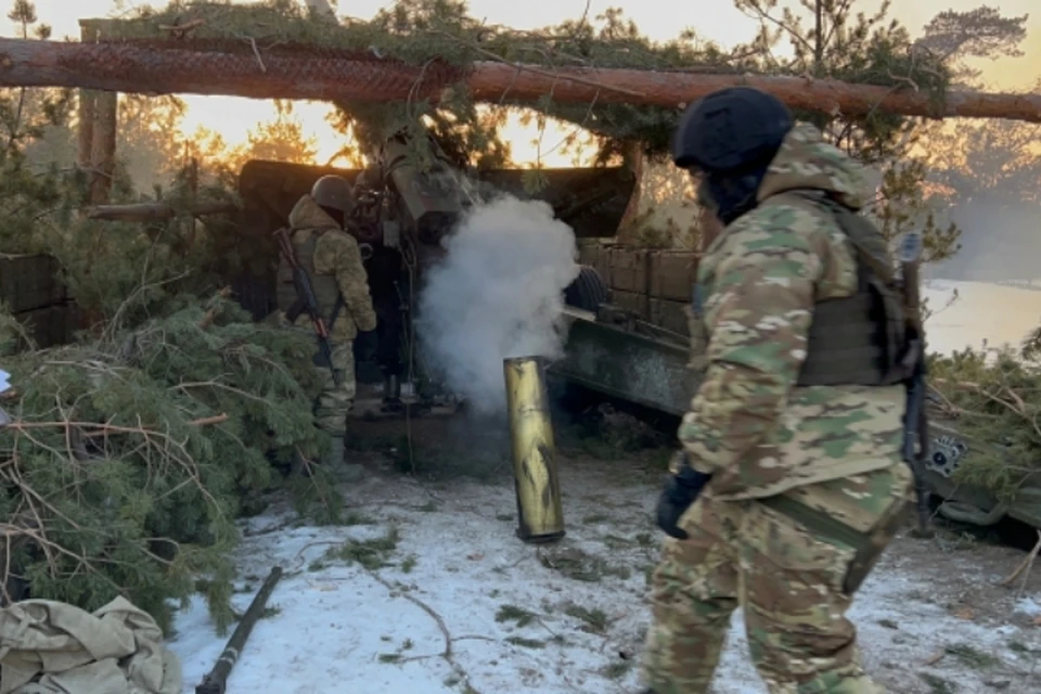 Российские войска отразили три атаки 82-й горно-штурмовой бригады ВСУ в районе населенного пункта Работино