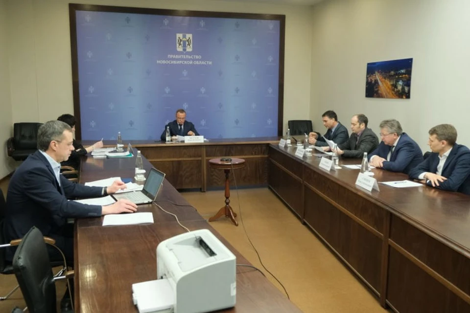 В Новосибирске прошло первое заседание по отбору кандидатур на должность мэра. Фото: правительство Новосибирской области