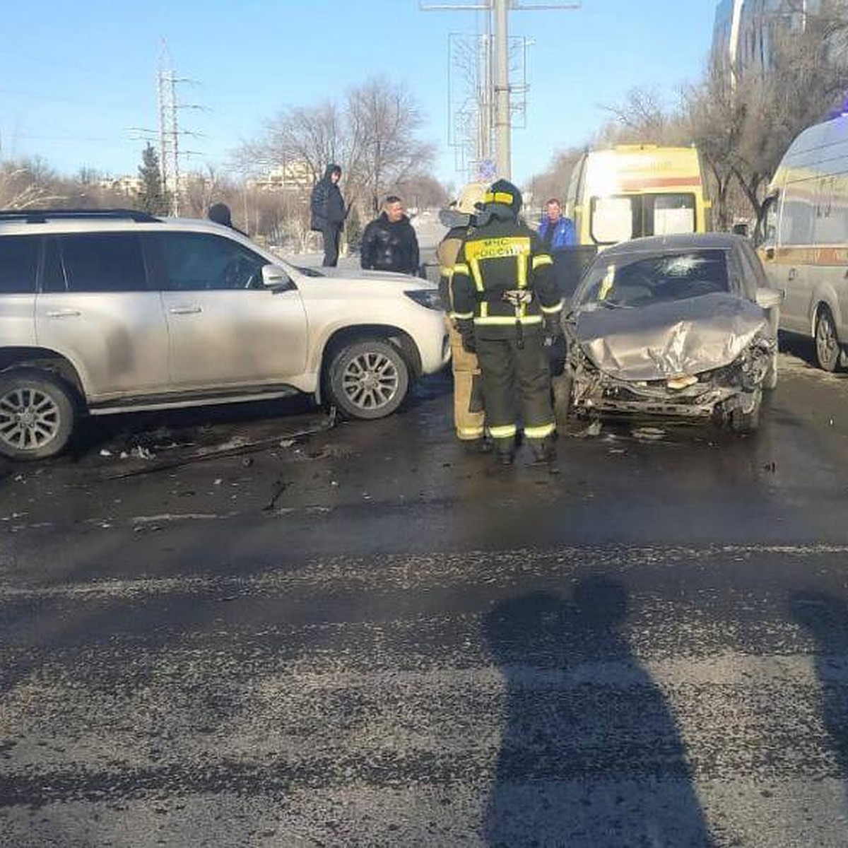 Из-за аварии на Ново-Садовой улице в Самаре было затруднено движение - KP.RU