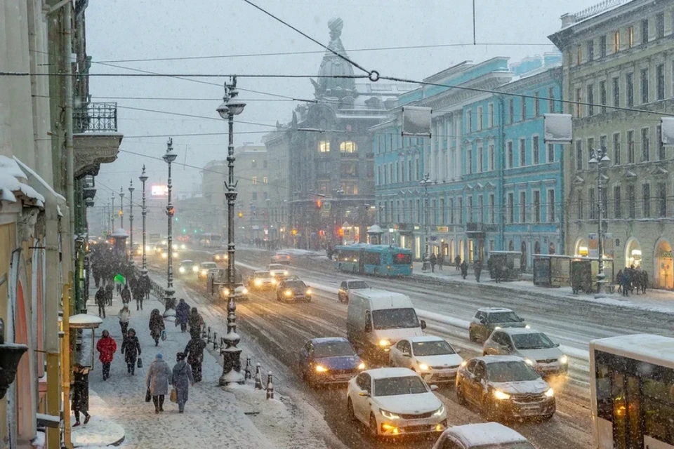 В Петербург вернется холод с начала марта.