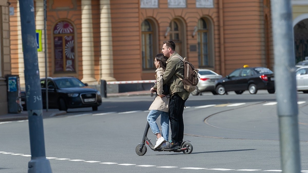 Электросамокатов в Петербурге в 2024 году станет на 10 тысяч больше - KP.RU