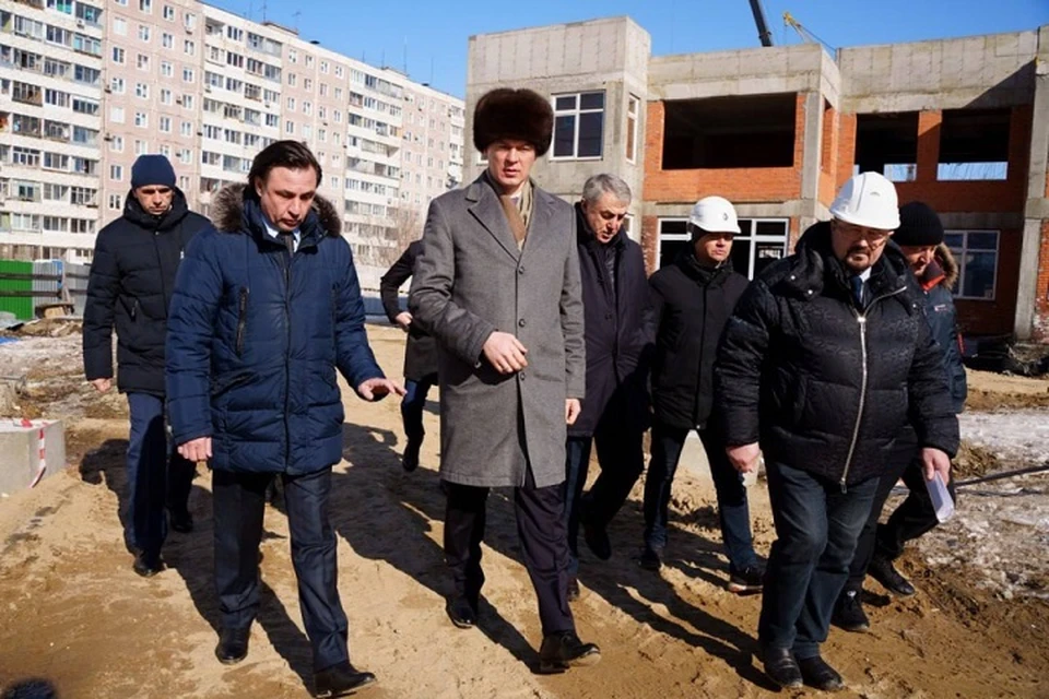 Михаил Дегтярев посетил с рабочей поездкой Комсомольск-на-Амуре