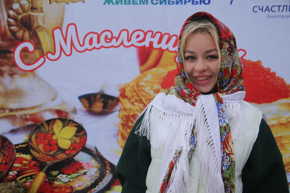 Жители Красноярского края дружно проводили зиму