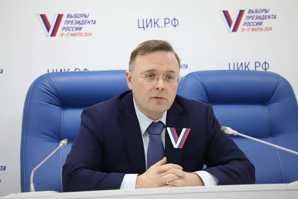 Председатель избирательной комиссии Тульской области Павел Веселов.