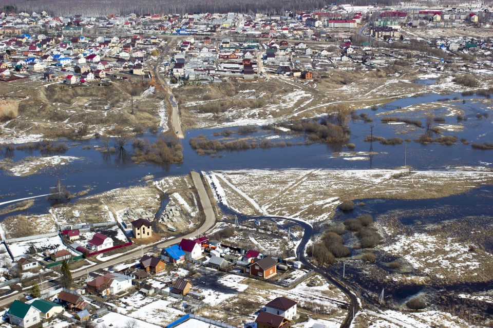 138 населенных пунктов Нижегородской области может подтопить во время паводка.