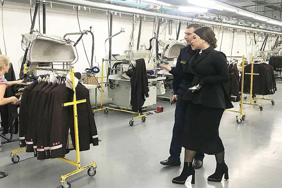 Ульяновская швейная фабрика «Элегант» готова к сотрудничеству с исправительными учреждениями региона. ФОТО: УФСИН УО