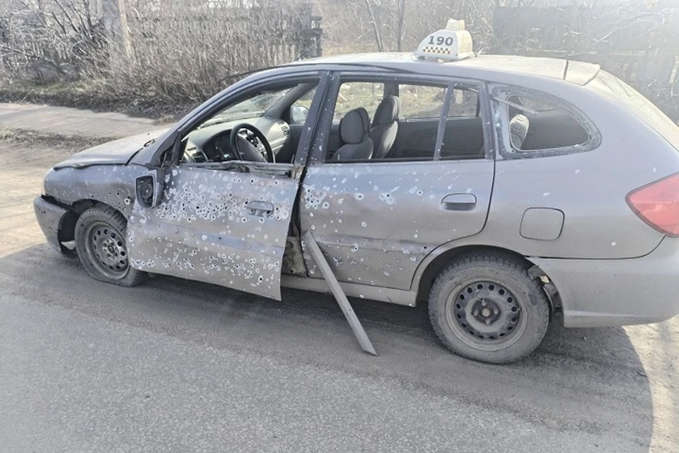 В Горловке ранен мирный житель при сбросе ВОП с дрона ВСУ. Фото: ТГ/Приходько