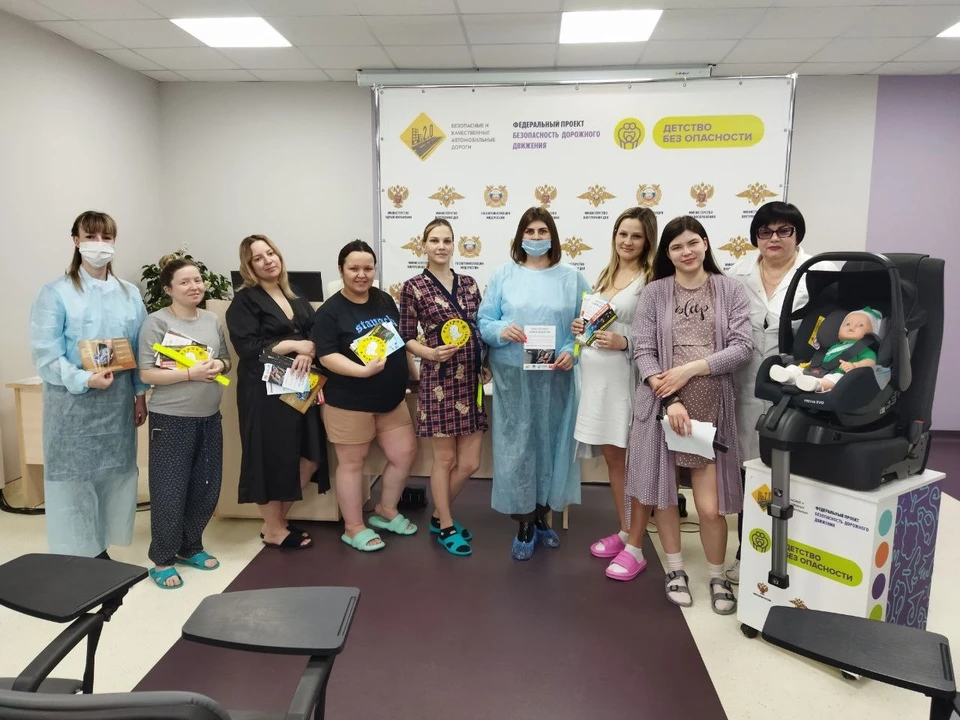В ульяновском перинатальном центре «Мама» прошли тренинги по перевозке новорожденных. ФОТО: ГАИ УО
