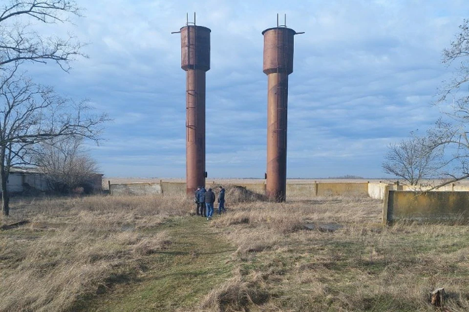 На фото можно видеть участки, где проходит текущий водопровод. ФОТО: тг-канал Андрея Сигуты