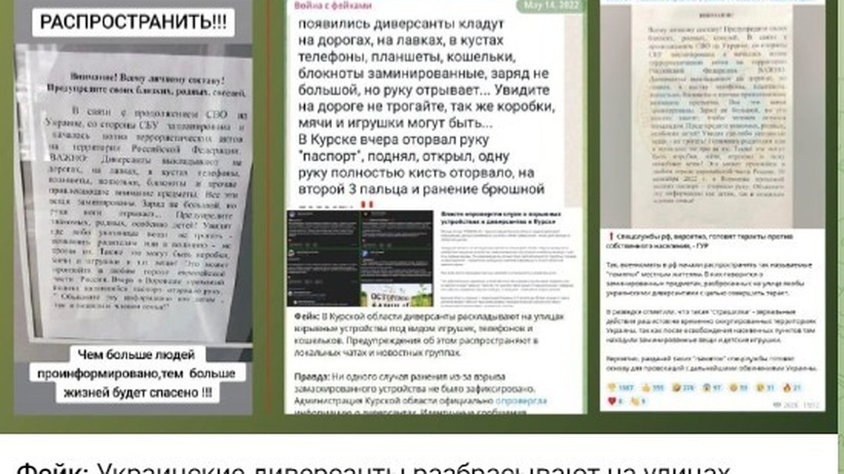 В Воронеже разоблачили фейк о разбросанных на улицах заминированных вещах -  KP.RU