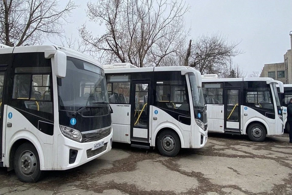 В ДНР продолжается работа по выходу новых автобусов на пассажирские рейсы. Фото: Минтранс ДНР