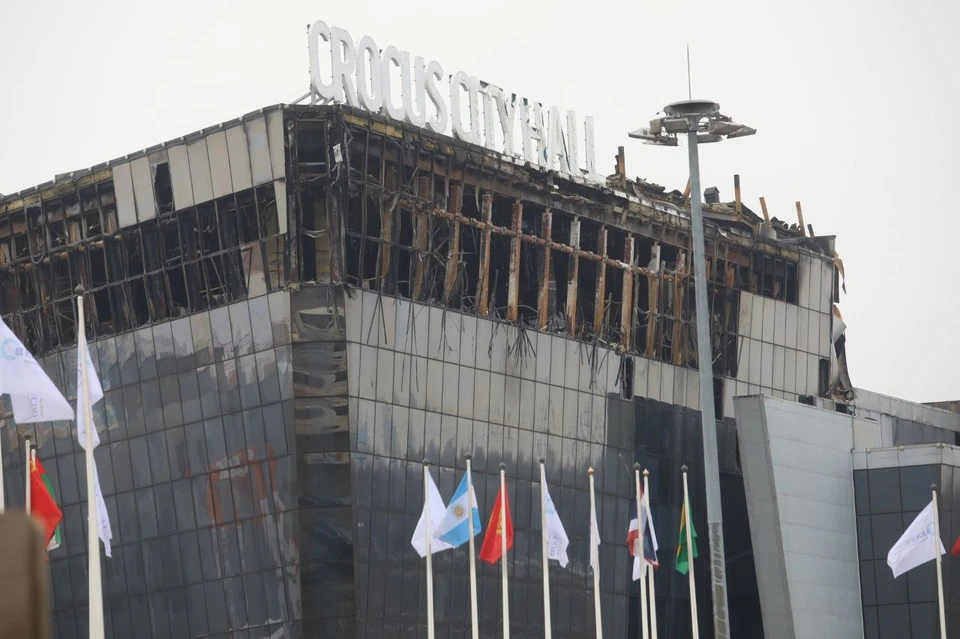 МЧС показало кадры из концертного зала «Крокуса» после разбора завалов