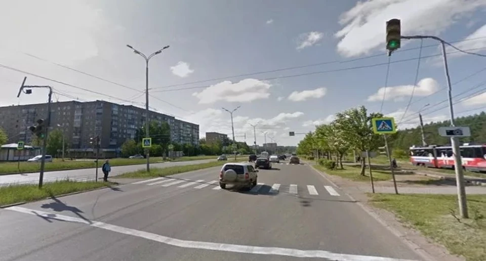 Пешеходный переход на улице 40 лет Победы. Фото: Google Maps
