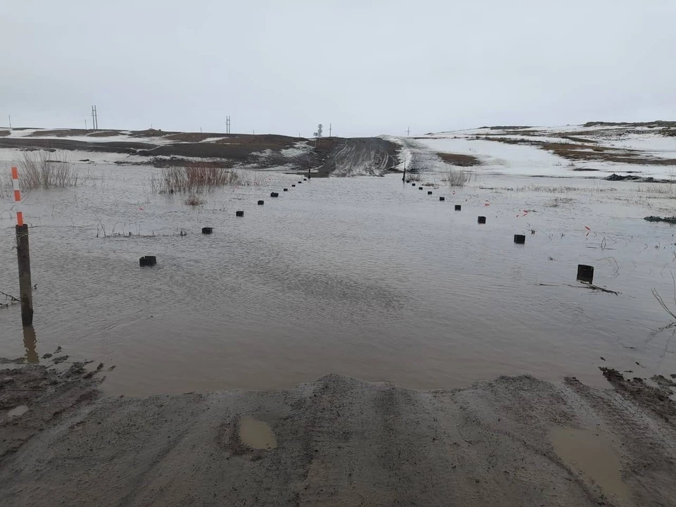 На территории Новоорского района фиксируется значительный подъем уровня вод. Фото: Глава Новоорского района Елена Семенова