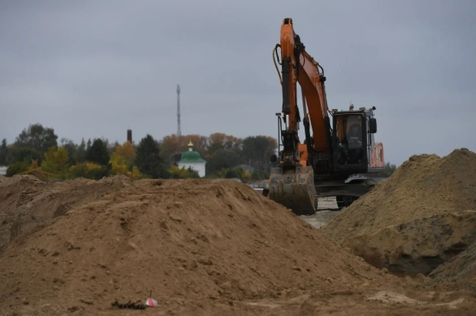 В Новосибирске уберут пескобазы для строительства набережной на берегу Оби