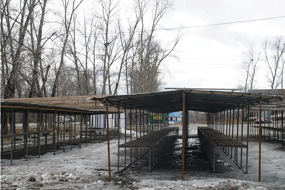 Торговые ряды облагородят в районе остановки «Химфармзавод» в Хабаровске Фото: администрация Хабаровска