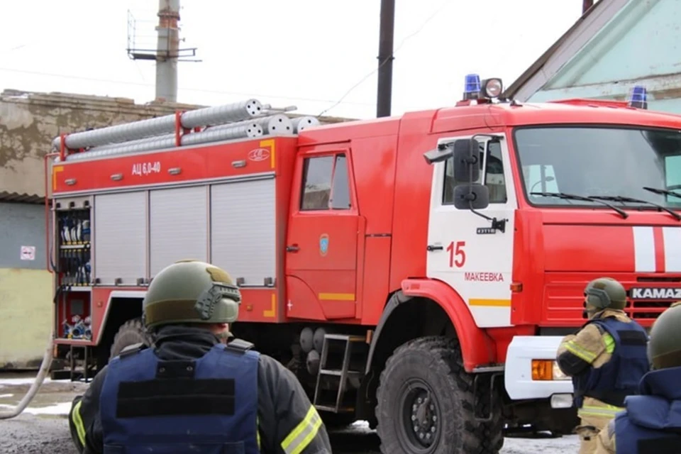 За прошедшие сутки на пожарах в ДНР погибли два человека. Фото: МЧС России по ДНР
