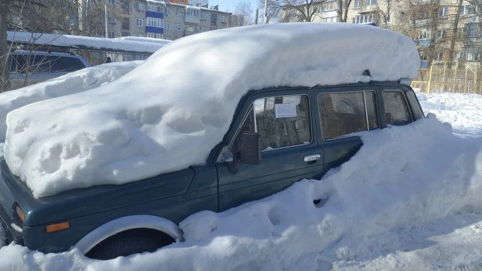 Подозрительный автомобиль из Засвияжья отправится на штрафстоянку. Фото администрация Ульяновска