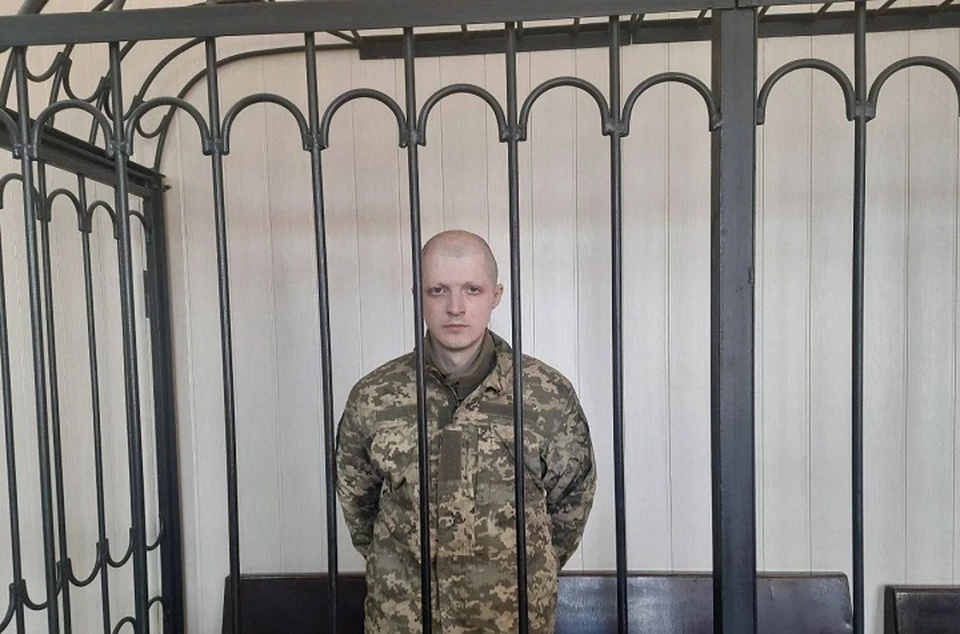 Суд признал Веселовского виновным в покушении на убийства и жестоком обращении с гражданским населением. Фото: Предоставлено Прокуратурой ДНР